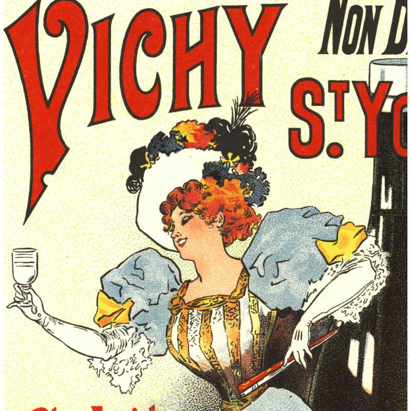 Vichy Huile de Table Poster
